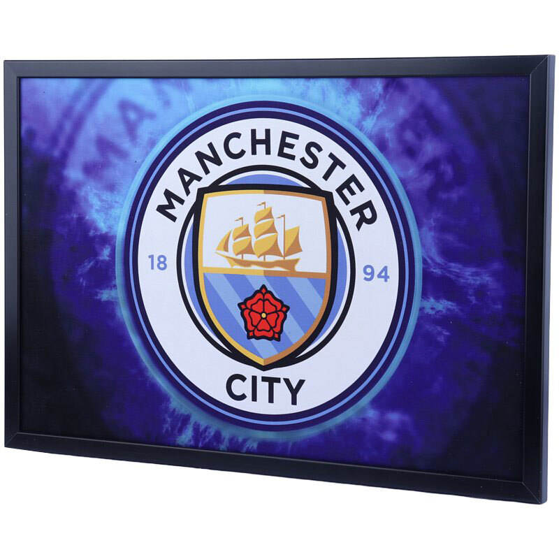 تابلو شاسی طرح Manchester City سایز 40*60 سانتی متر