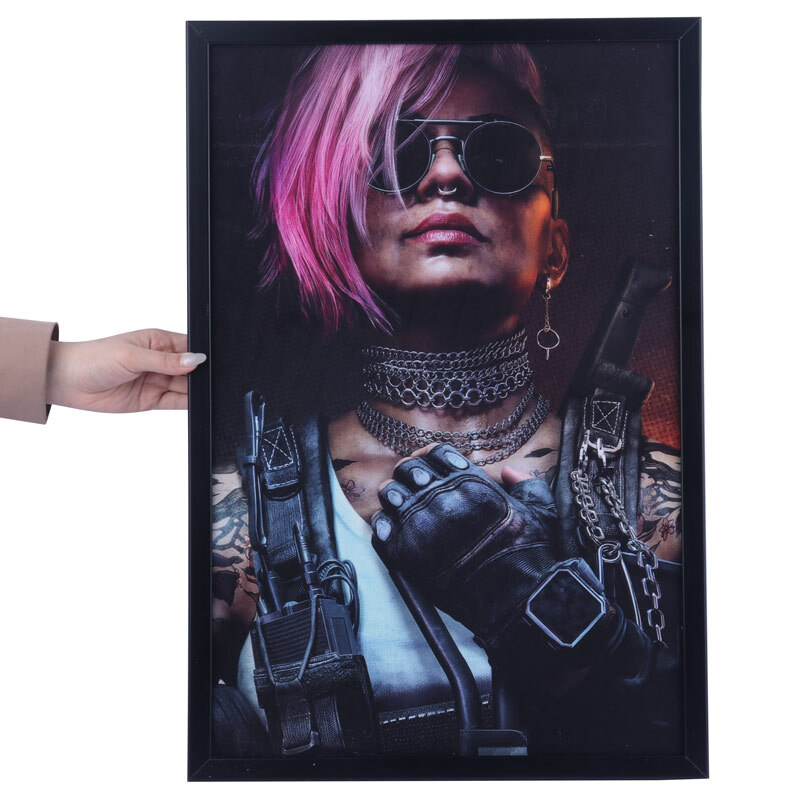 تابلو شاسی طرح Call Of Duty سایز 40*60 سانتی متر کد 1