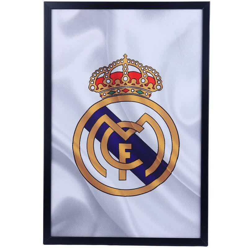 تابلو شاسی طرح Real Madrid سایز 40*60 سانتی متر کد 2