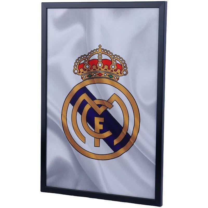 تابلو شاسی طرح Real Madrid سایز 40*60 سانتی متر کد 2