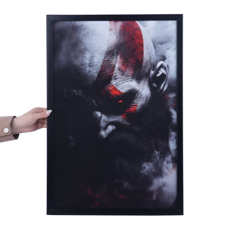 تابلو شاسی طرح God Of War سایز 40*60 سانتی متر