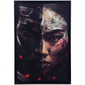 تابلو شاسی طرح Assassins Creed Shadows سایز 40*60 سانتی متر