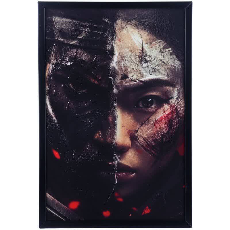 تابلو شاسی طرح Assassins Creed Shadows سایز 40*60 سانتی متر