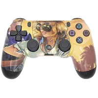 دسته بازی بی سیم SONY PlayStation 4 DualShock 4 High Copy طرح GTA V