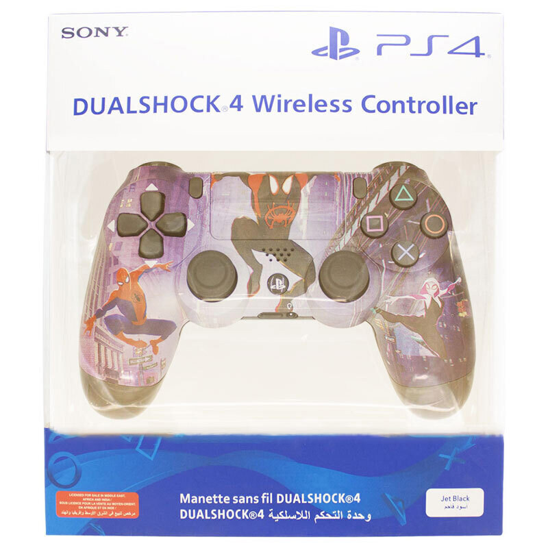 دسته بازی بی سیم SONY PlayStation 4 DualShock 4 High Copy طرح Spider Man Miles Morales