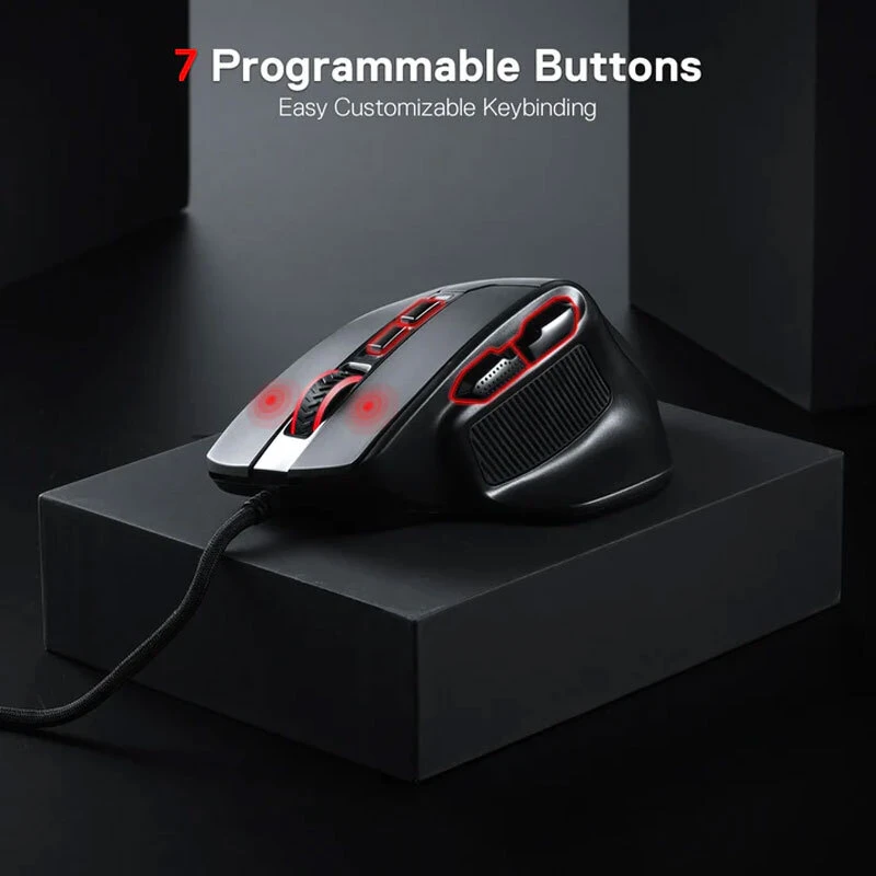 موس گیمینگ ردراگون BULLSEYE M806 RGB