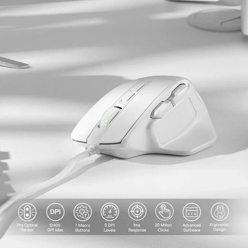 موس گیمینگ ردراگون BULLSEYE M806 RGB