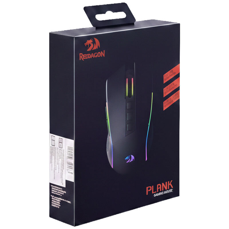 موس گیمینگ ردراگون PLANK M812 RGB