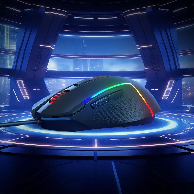 موس گیمینگ ردراگون M616 Trident Lite RGB