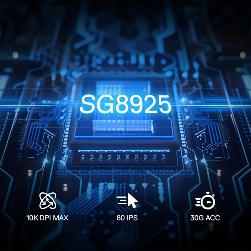 موس گیمینگ ردراگون M616 Trident Lite RGB