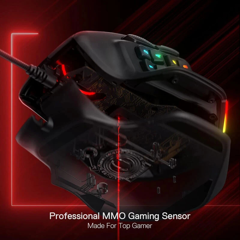 موس گیمینگ ردراگون Aatrox M811 MMO