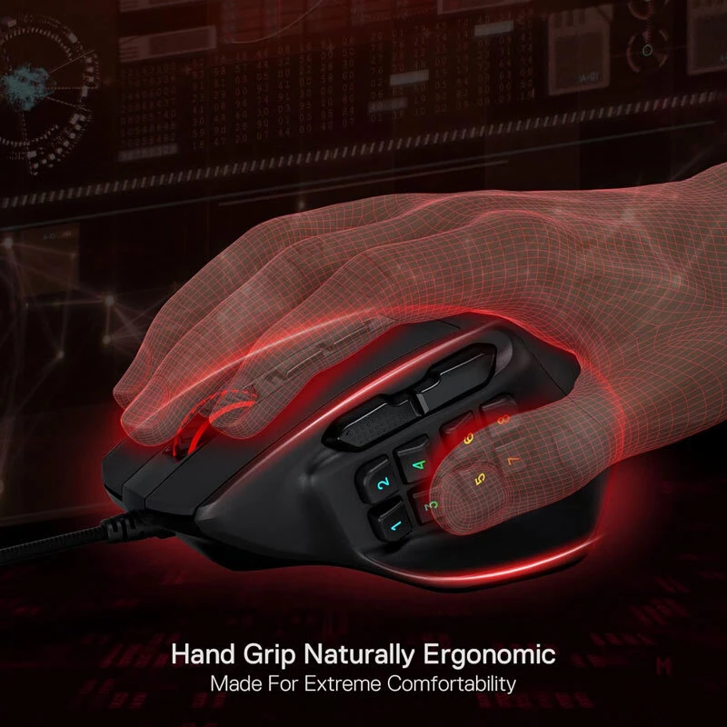 موس گیمینگ ردراگون Aatrox M811 MMO
