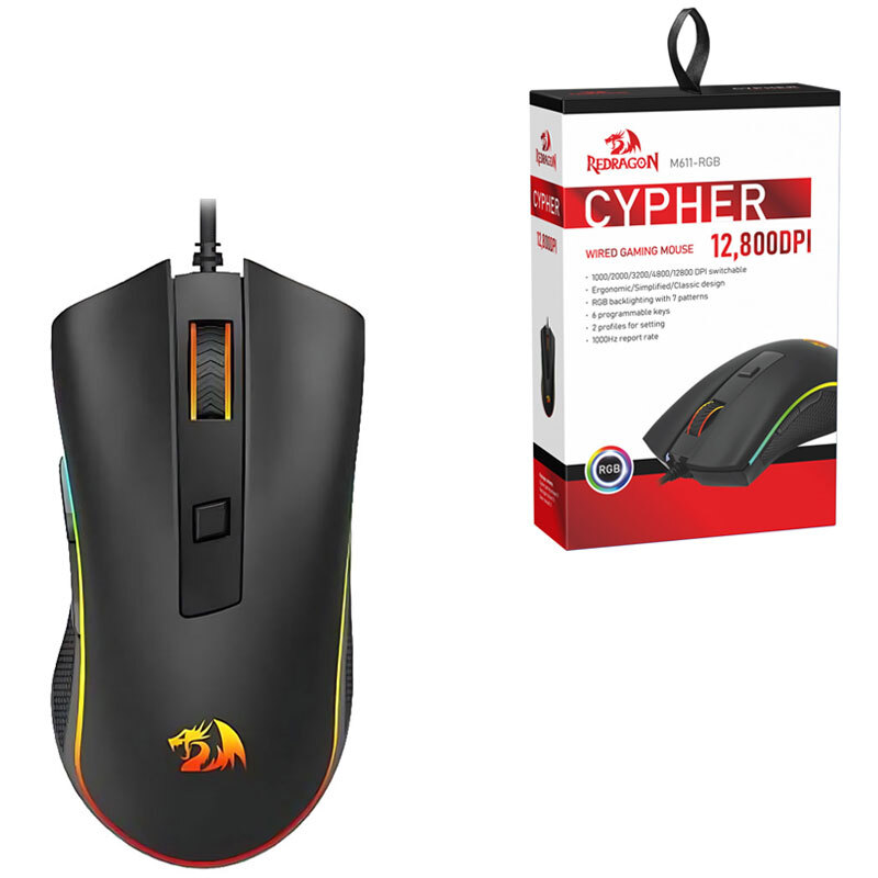 موس گیمینگ ردراگون CYPHER M611