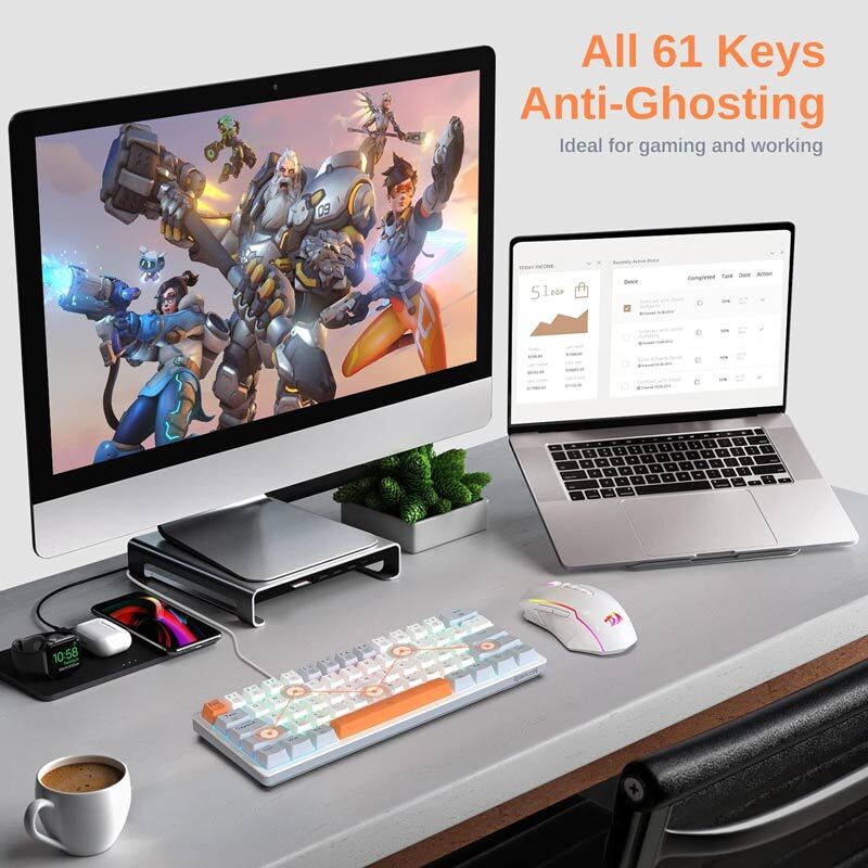 کیبورد گیمینگ ردراگون Akali K642 WGO