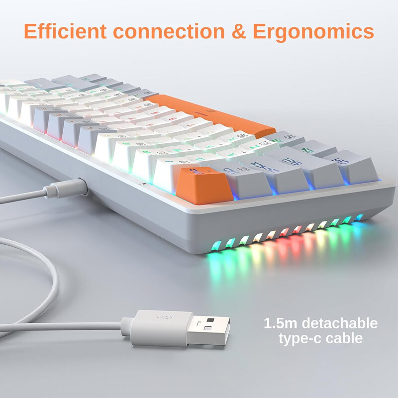 کیبورد گیمینگ ردراگون Akali K642 WGO