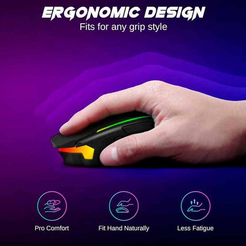 موس بی سیم گیمینگ ردراگون NIX M914