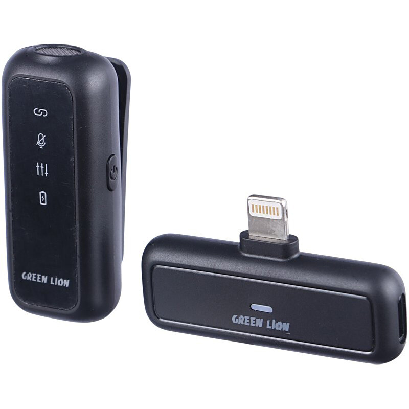 میکروفون یقه ای بی سیم Green Lion GM-65X Lightning