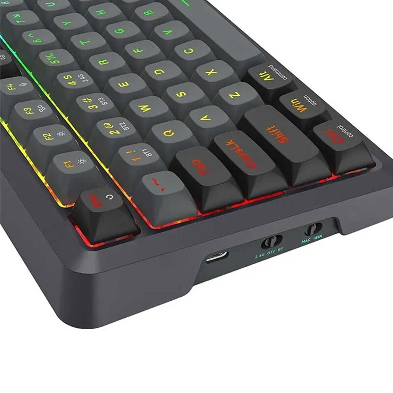 کیبورد بی سیم گیمینگ ردراگون BRAGI PRO K688 GB