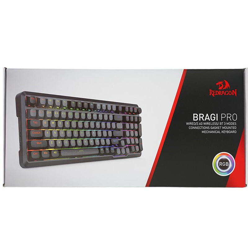 کیبورد بی سیم گیمینگ ردراگون BRAGI PRO K688 GB