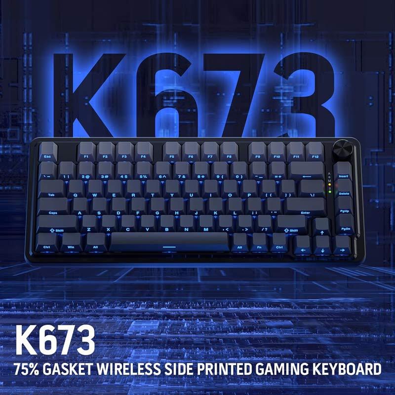 کیبورد بی سیم گیمینگ ردراگون Ucal Pro K673 SP