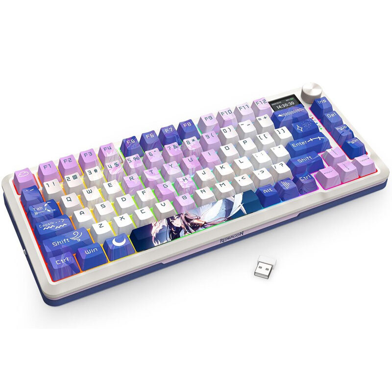 کیبورد بی سیم گیمینگ ردراگون K708AK RGB PRO