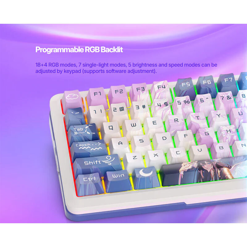 کیبورد بی سیم گیمینگ ردراگون K708AK RGB PRO