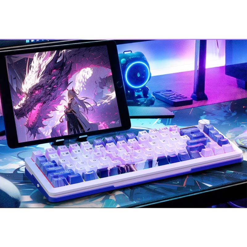 کیبورد بی سیم گیمینگ ردراگون K708AK RGB PRO