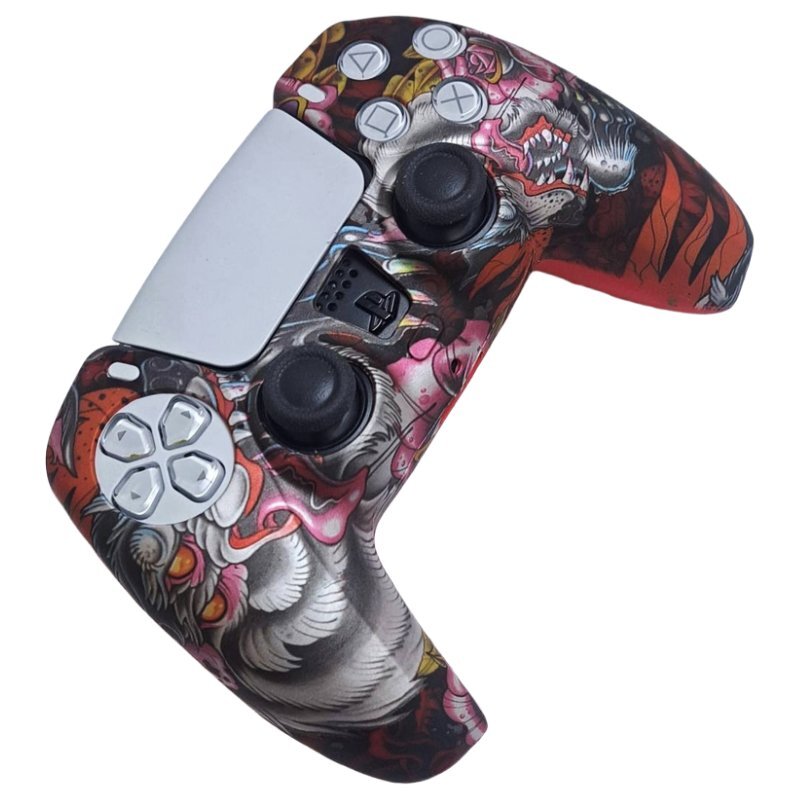 روکش دسته بازی PS5 طرح اژدها کد 2