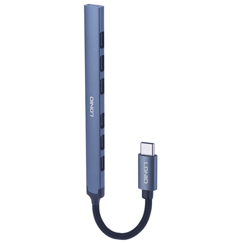 هاب 7 پورت Type-C الدینیو DS-97C