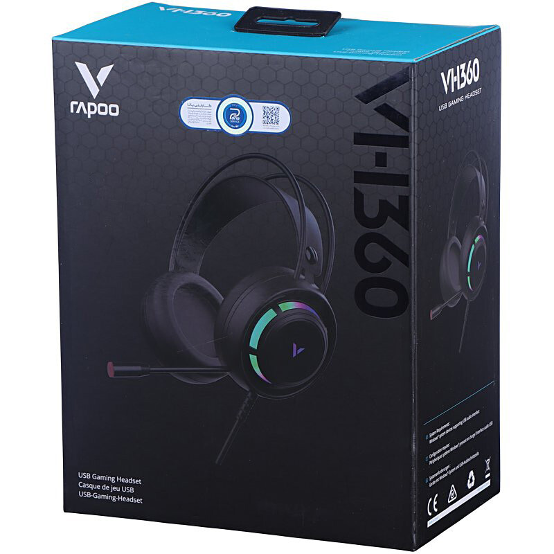 هدست گیمینگ سیم دار Rapoo VH360