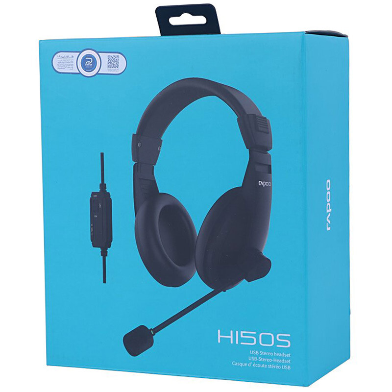 هدست سیم دار Rapoo H150S