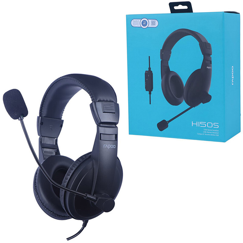 هدست سیم دار Rapoo H150S