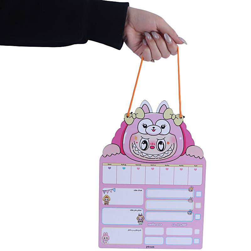 پلنر دیواری وایت بردی طرح لبوبو پارسام