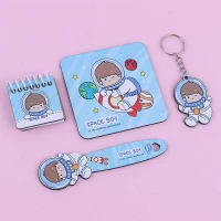 ست لوازم تحریر 4 عددی پارسام طرح فضانورد