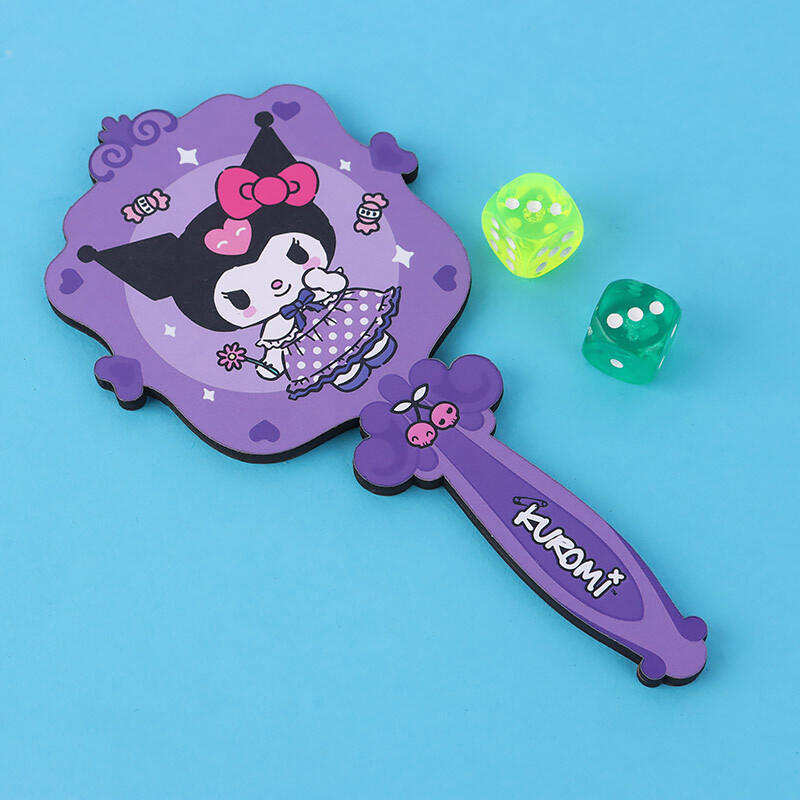 آینه دستی چوبی طرح کرومی پارسام