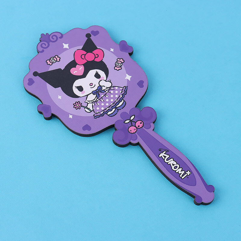 آینه دستی چوبی طرح کرومی پارسام