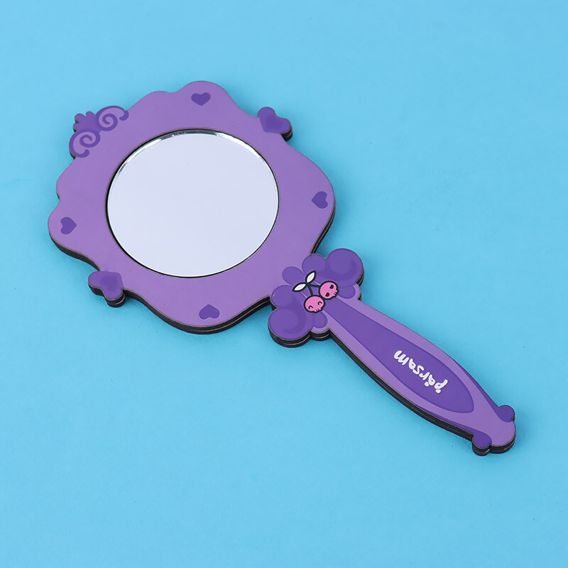 آینه دستی چوبی طرح کرومی پارسام