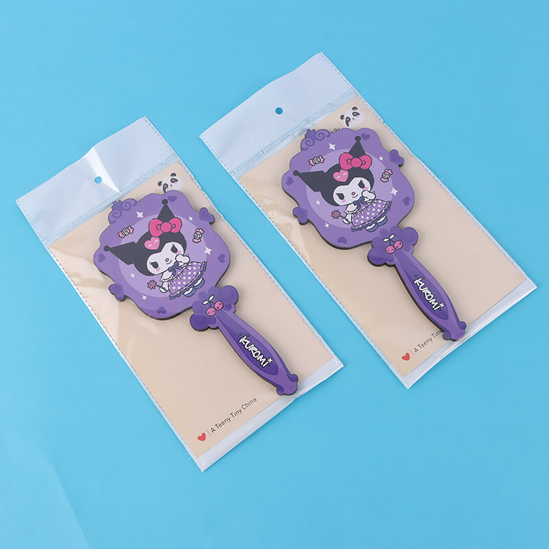 آینه دستی چوبی طرح کرومی پارسام