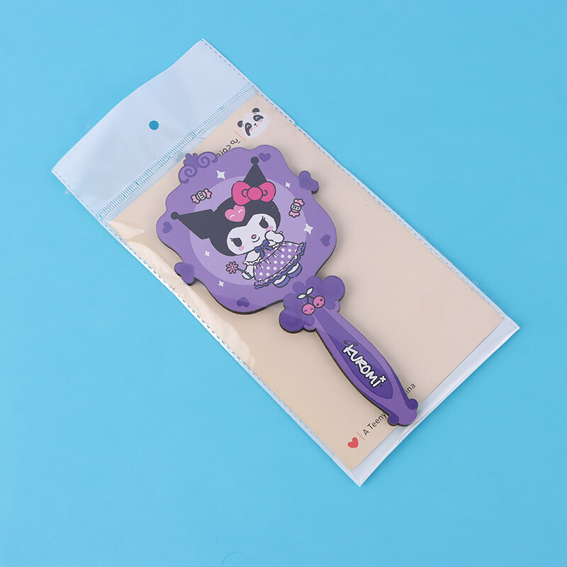 آینه دستی چوبی طرح کرومی پارسام