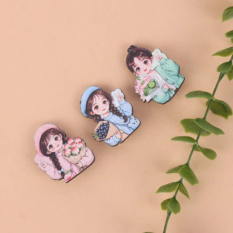 گیره سر پارسام طرح دختر گل به دست کد 1010057