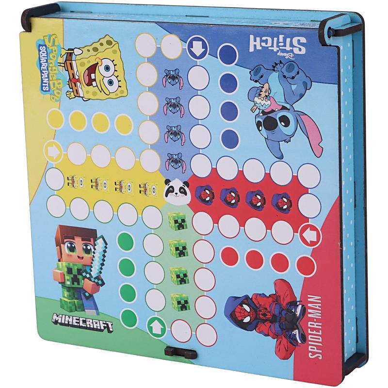 بازی فکری منچ و مارپله پارسام