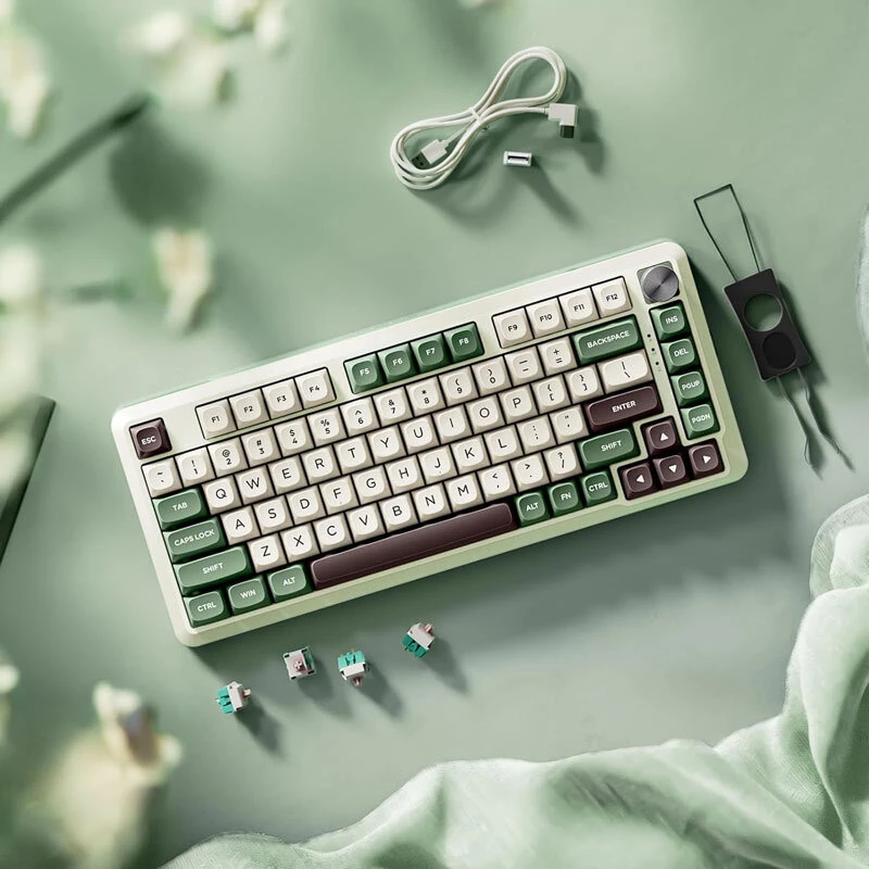 کیبورد بی سیم گیمینگ ردراگون CYRUS K681 PRO Leopard L Switch