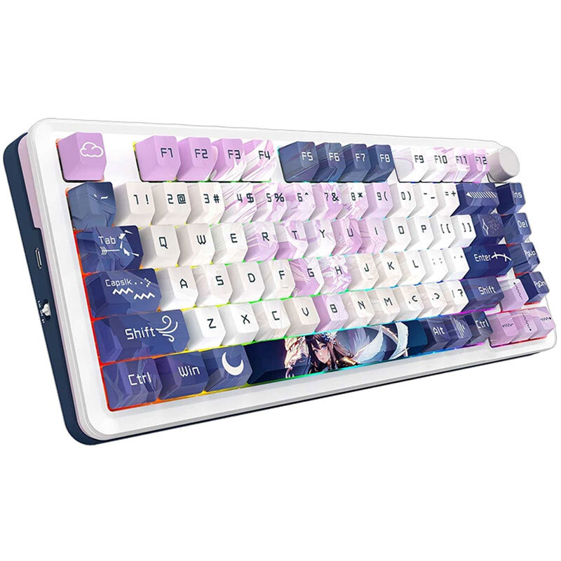 کیبورد بی سیم گیمینگ ردراگون CYRUS K681 PRO Leopard L Switch