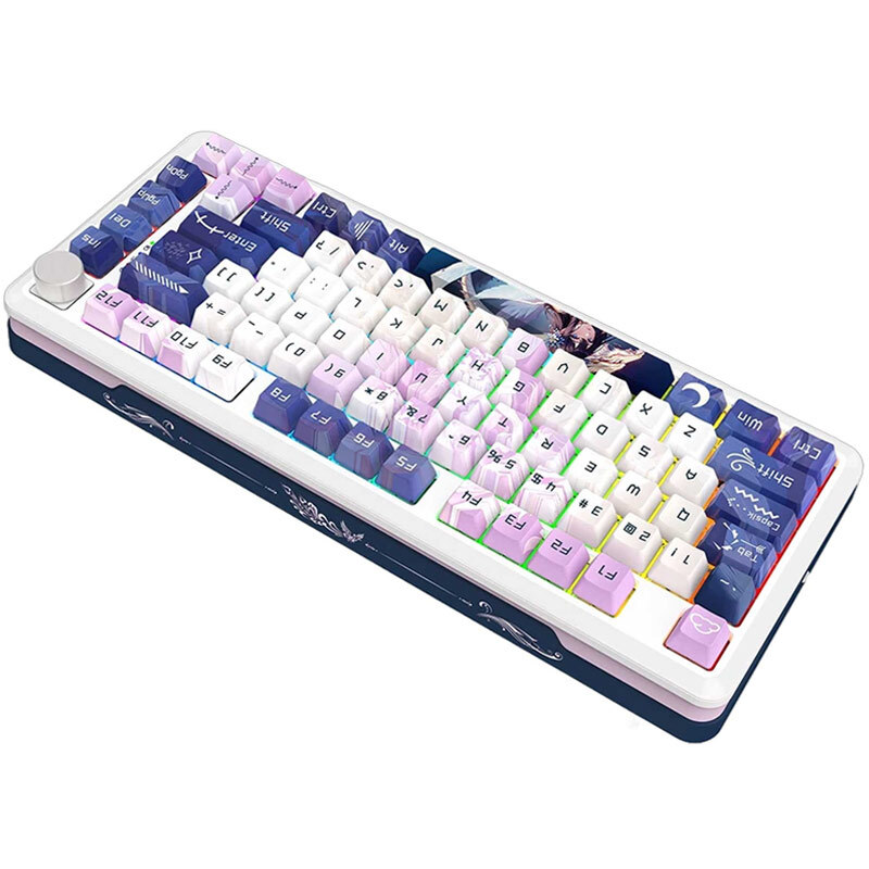 کیبورد بی سیم گیمینگ ردراگون CYRUS K681 PRO Leopard L Switch