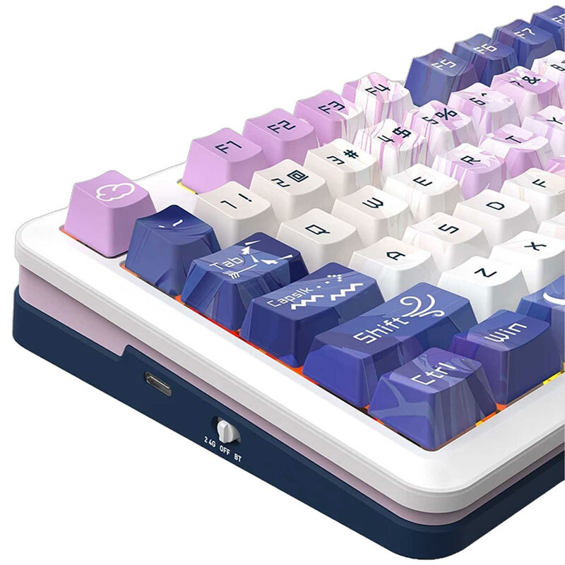 کیبورد بی سیم گیمینگ ردراگون CYRUS K681 PRO Leopard L Switch