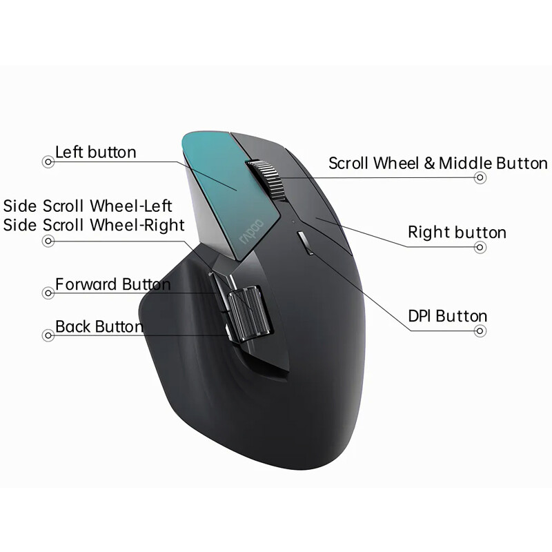 موس بی سیم رپو MT760M