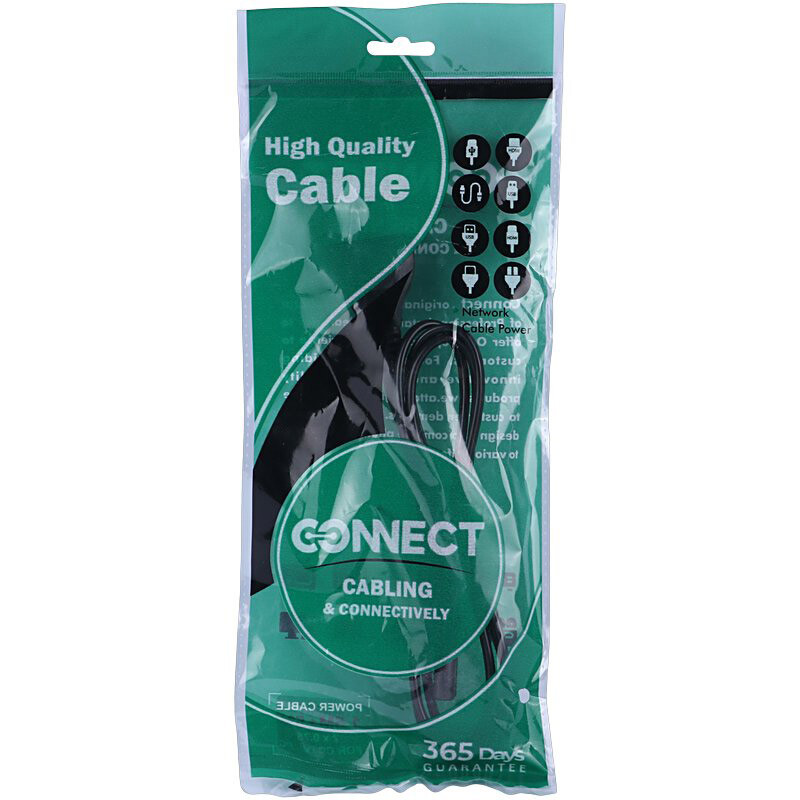 کابل برق دو پین لپ تاپ کانکت طول 1.2 متر