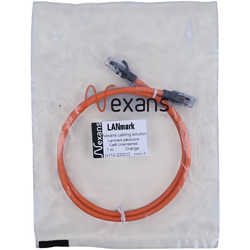 کابل شبکه Cat6 نگزنس N110-210CO طول 1 متر