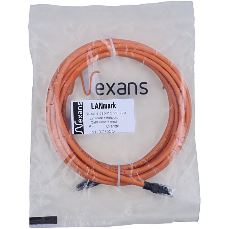 کابل شبکه Cat6 نگزنس N110-235CO طول 5 متر