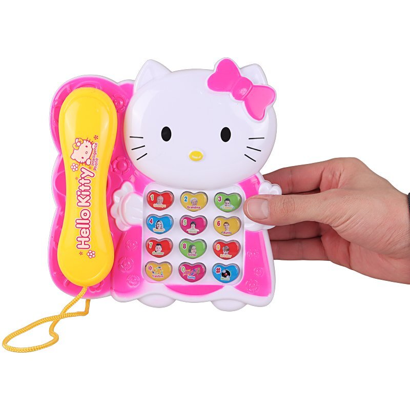 اسباب بازی تلفن موزیکال NO.8725A طرح کیتی کد 101718